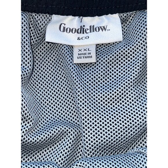Goodfellow & Co Men’s XXL Swim Trunks 7” Inseam Black Drawstring Mesh Lining New - Picture 4 of 7